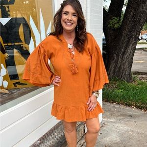 Orange Storia Dress